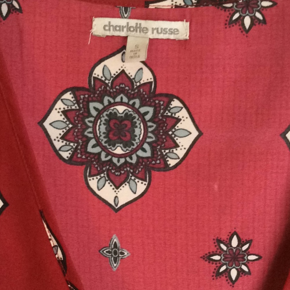 Charlotte Russe Romper. Small - Picture 2 of 5